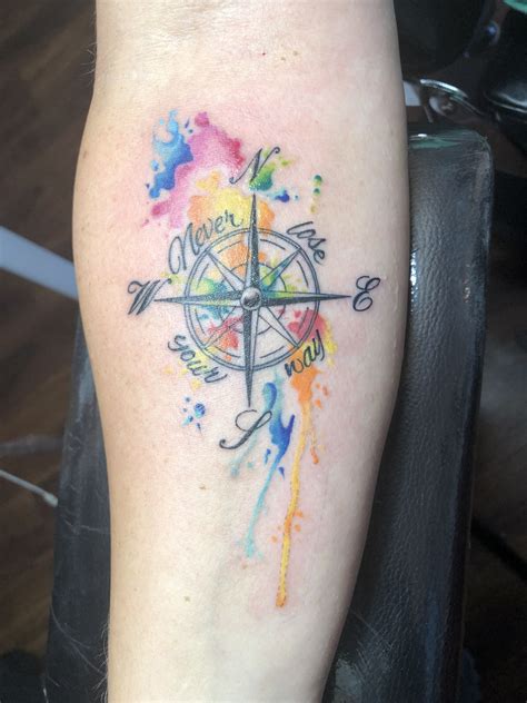 Watercolor tattoo compass - Oct 20, 2018 - watercolor tattoos compass. See more ideas about tattoos, tattoo designs, compass tattoo.